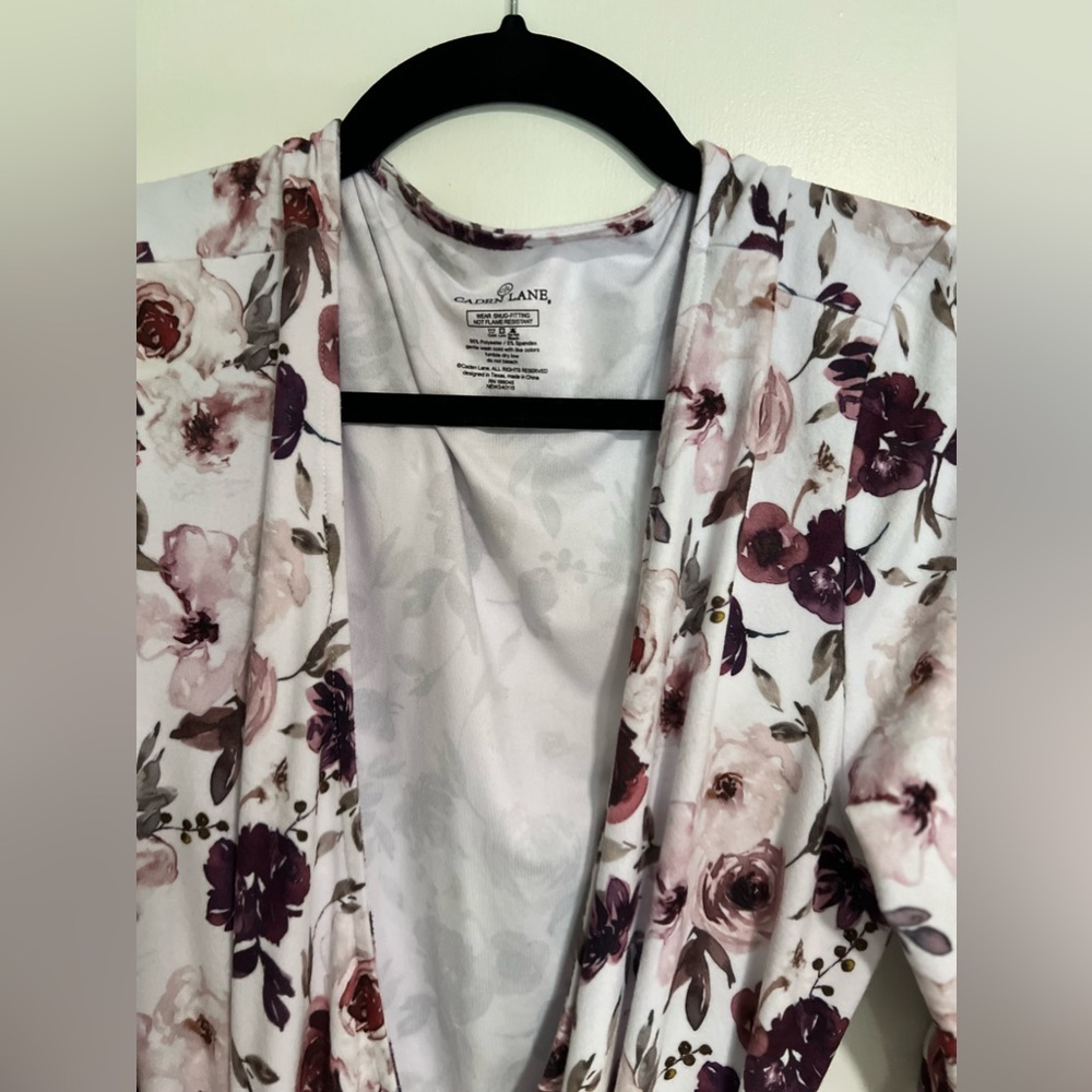 Caden Lane Maternity Robe in Demi’s Dusty Purple | One Size